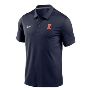 Nike University of Illinois Dri-Fit Polo Shirt